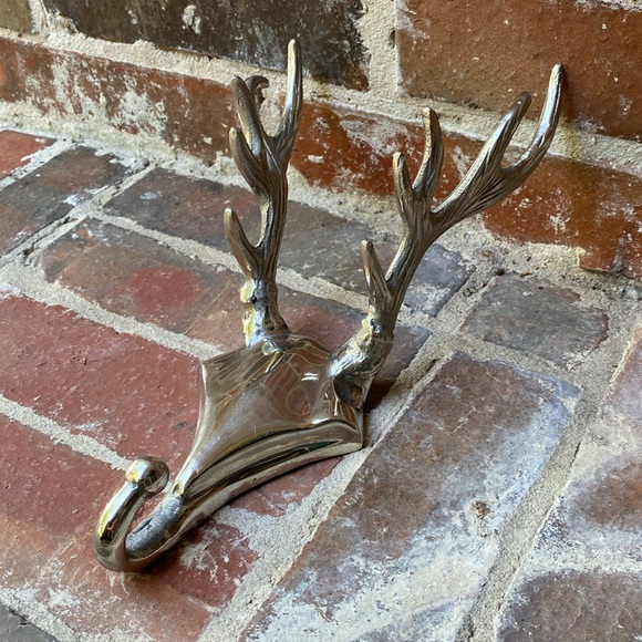 Cast Aluminum Antler Trophy Wall Hook - Picture 5 of 12
